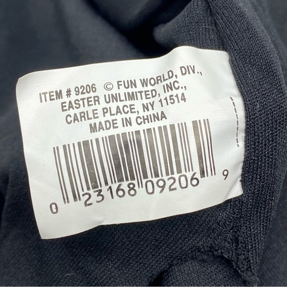 Vintage Fun World Div Scream Mask Smile Face Cotton Hood Glow in Dark - Picture 6 of 6